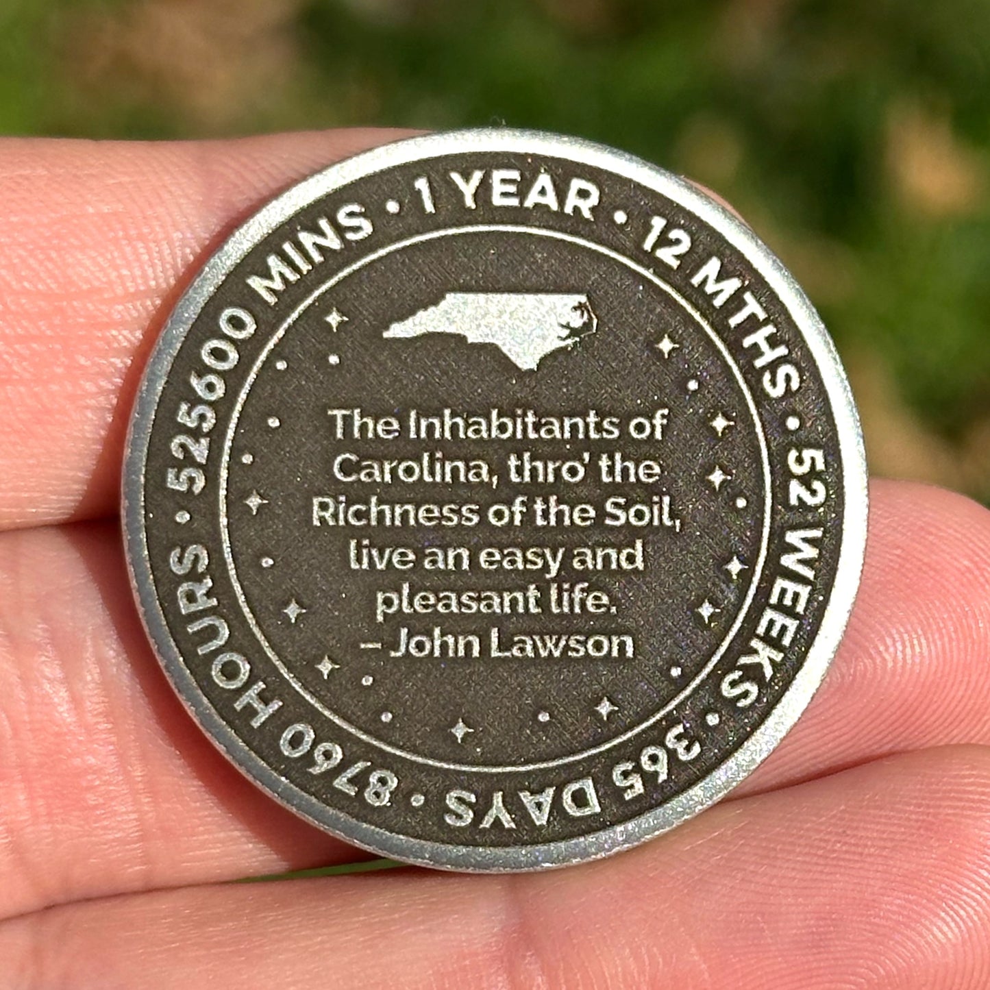 Custom US State Sobriety Coin