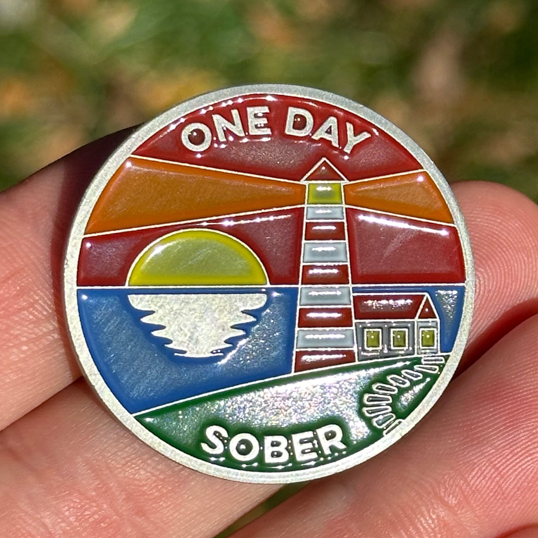 Nature Series sobriety coins