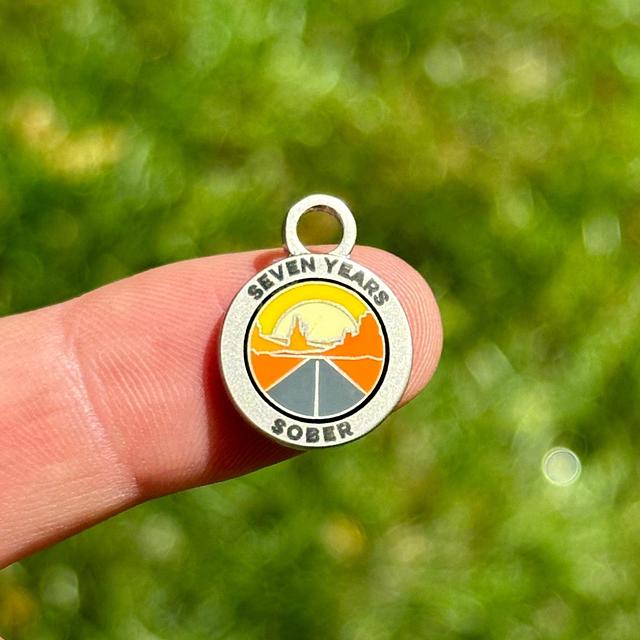 Customer photo for Seven Years Sober sobriety token review