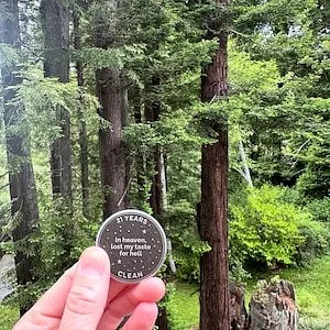 J's Custom Soaring Hawk sobriety coin